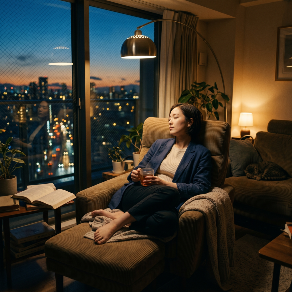 “how to relax after work mentally”